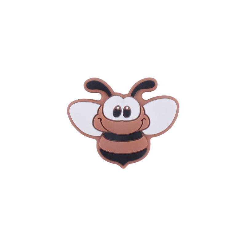 Cuentas de silicona de abeja de 3pcs de 3 cm al por mayor